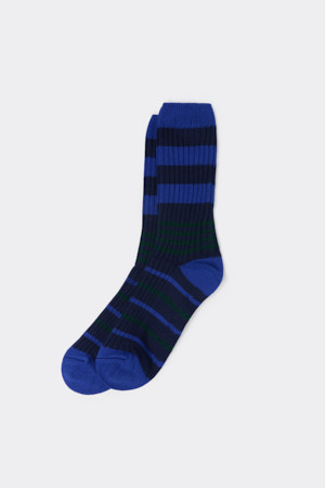 Blue Stripe Socks