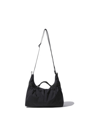 [Online Only] Black Draw String Cross Bag