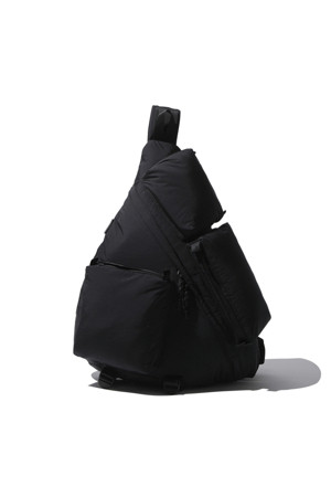 Black Nylon Sling Bag