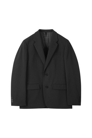 Dark Grey Slim Fit Setup Jacket