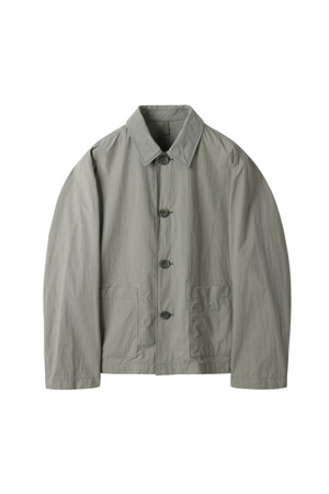 Mint Solid Setup Work Jacket