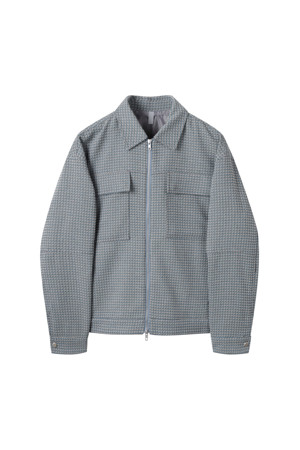 Blue Multi-pocket Jacket