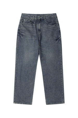 Blue Straight Fit Jeans