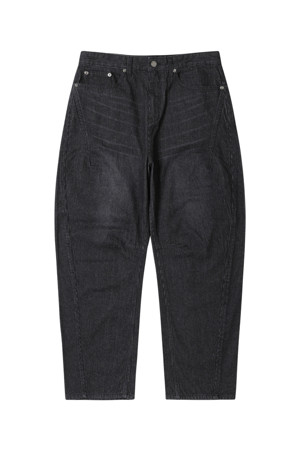 Black Dart Detail Corduroy Jeans