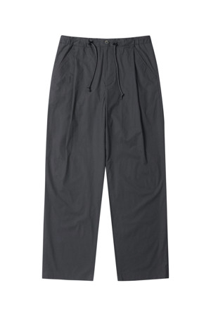 Grey Cotton Banding Pants