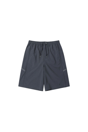 Grey Piping Shorts