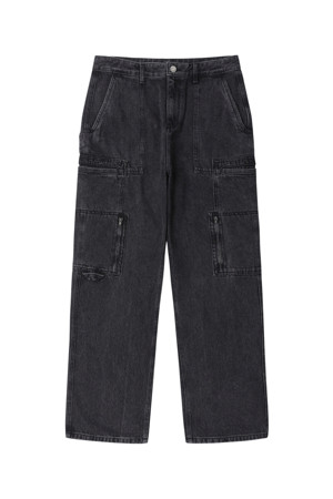 Black Double Pocket Jeans