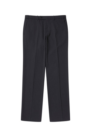 Black Slim Fit Setup Pants