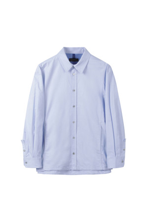 Blue Front Line Oxford Shirt