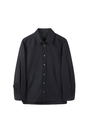 Navy Front Line Oxford Shirt