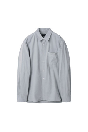 Grey Regular Solid Color Shirt