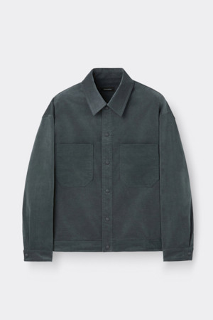 Grey Corduroy Outer Shirt