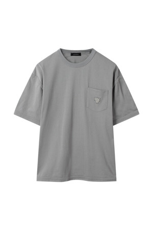 Grey Binding Detail T-shirt