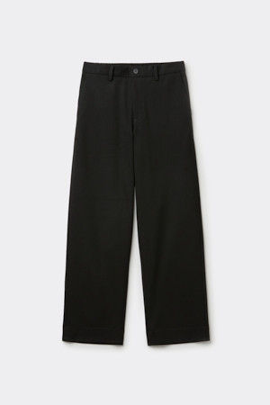 Black Loose Fit Setup Pants