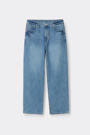 Blue Straight Fit Jeans