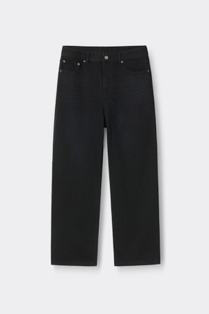 Black Straight Fit Jeans