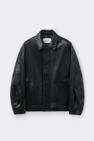 Black Faux Leather Jacket