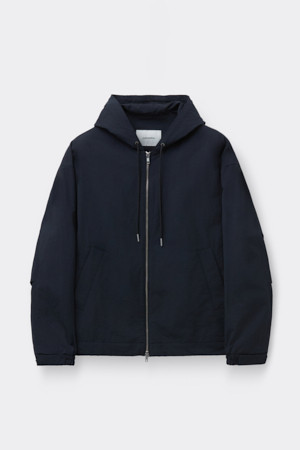 Navy Hood Jacket