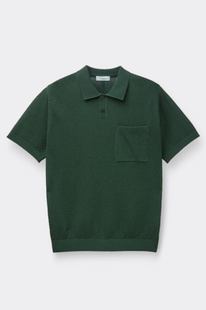 Khaki Texture Collar Sweater