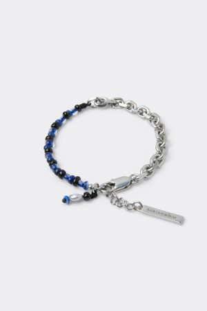 Blue Beads Chain Bracelet