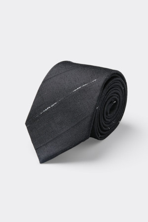 Black Stripe Tie