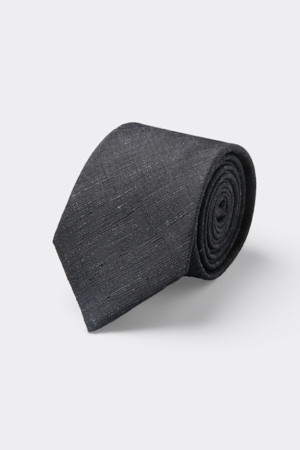Black Pattern Tie