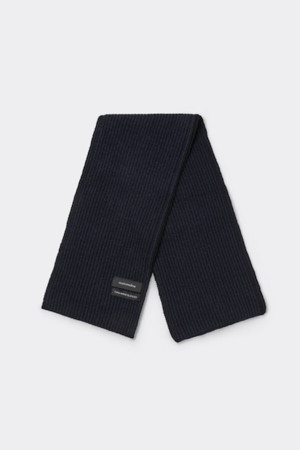 Black Cashmere Blended Muffler