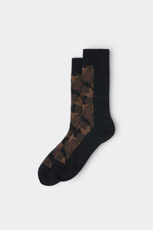 Brown Camouflage Socks