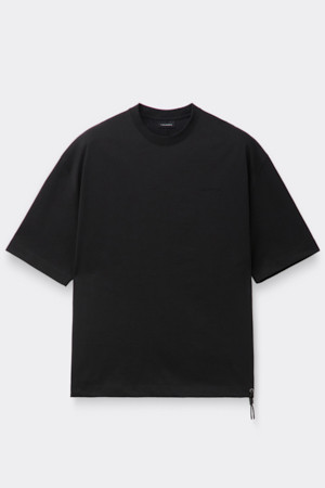 [Online Only] Black Half Sleeve T-shirt