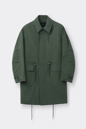 Khaki Fishtail Field Coat