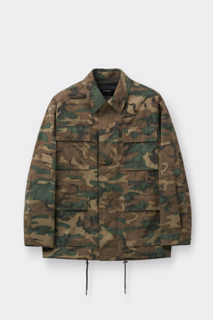 Green Camouflage BDU Jacket