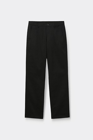 Black Cotton Pants