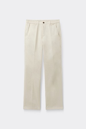 Ivory Cotton Pants