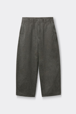 Brown Yoke Pocket Pants