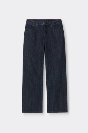 Blue Carpenter Detail Wale Jeans