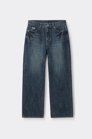 Blue Straight Fit Jeans