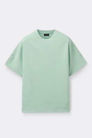 Mint Binding Detail T-shirt