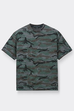 Dark Green Camo T-shirt