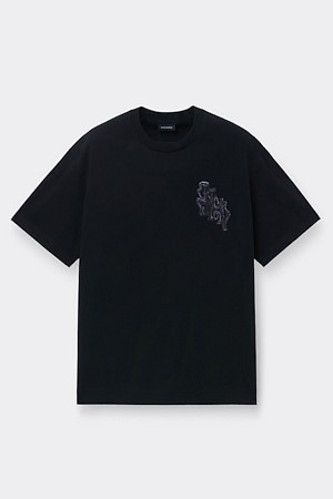 [Vincent] Black Graphic T-Shirt