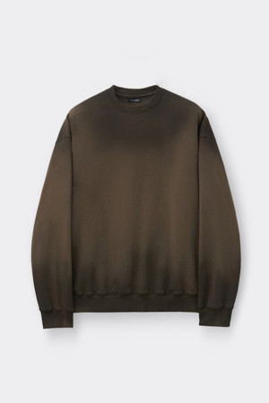 Brown Dyed Sweatshirt