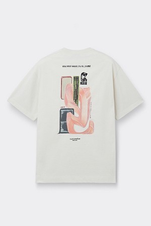 [Vincent] Ivory Graphic T-Shirt