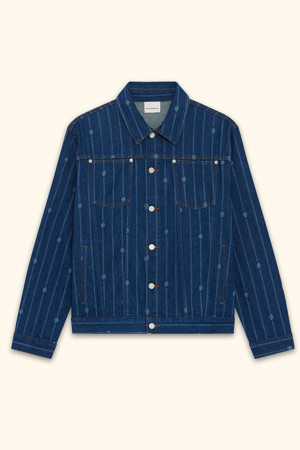 La veste Denim Monogramme