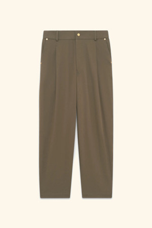 Le Pantalon Cropped Twill