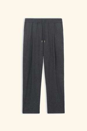 Le Pantalon Cropped Flanelle