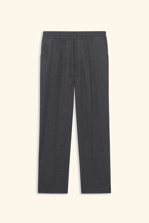 Le Pantalon Élastiqué Flanelle
