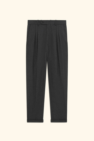 Le Pantalon a Plis Cropped