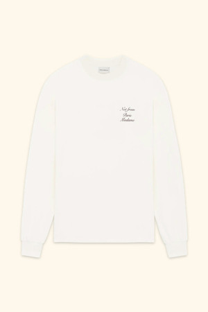 Le Manches Longues Slogan Calligraphie