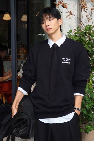 Le Sweatshirt Slogan