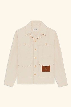 Veste Coton à Poches