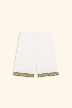 Short Piqué Brodé